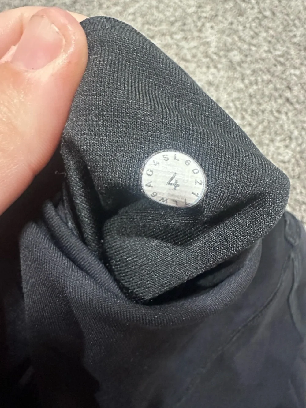 Lululemon sweat your heart out crop